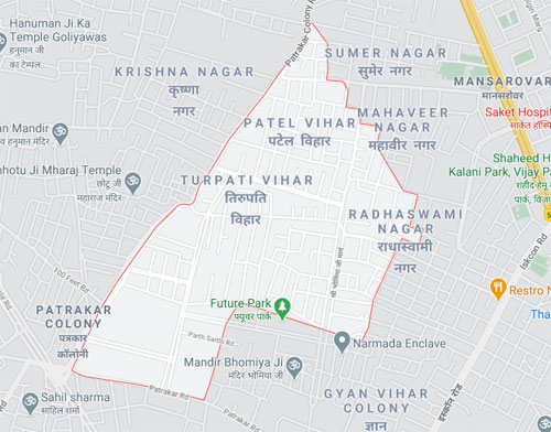 Sunder Nagar First Iscon Road